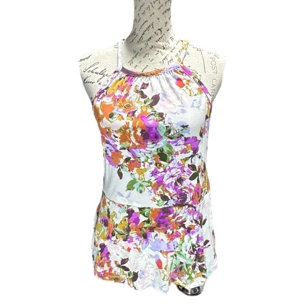 The Limited Pink/Purple Flora Cami / Tank Top Size Small NWT